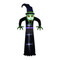 Black Halloween Inflatable Witch