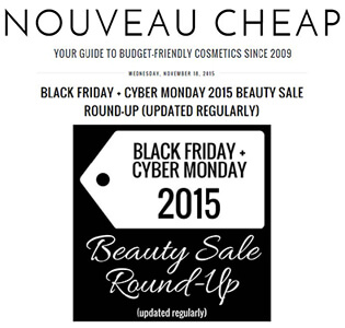 Nouveau Cheap - November 2015