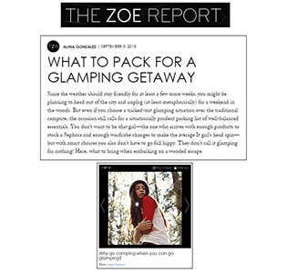 The Zoe Report - September, 2015