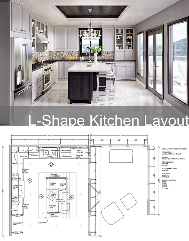 L-Shaped Kitchen Designs - Get the Most Out of Your L-Shaped Kitchen