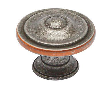 Stockton Collection - Pewter and Copper Knob