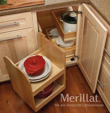 Merillat Masterpiece Base Blind Corner With Swing-Out