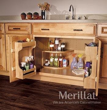 Merillat Masterpiece Base Multi-Storage Sink Base Cabinet