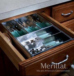 Merillat Masterpiece Base Stainless Cutlery Divider Kit