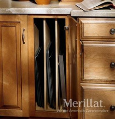 Merillat Masterpiece Base Tray Divider Cabinet