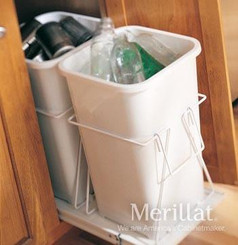 Merillat Classic Base Two Bin Recycler