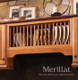 Merillat Classic Wall Open Shelf Plate Rack