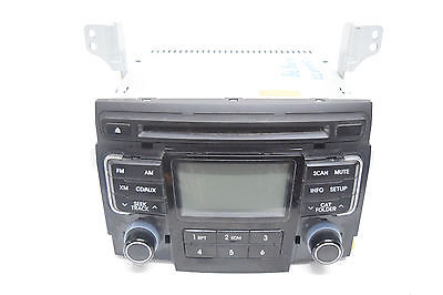 11 12 HYUNDAI SONATA AM FM XM RADIO CD 