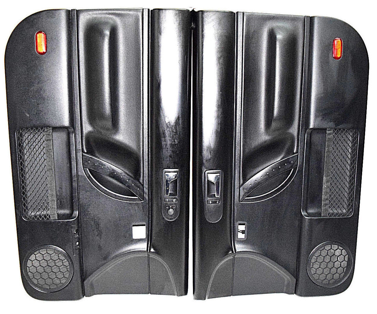 07 08 09 10 VW BEETLE DOOR PANEL PANELS SET BLACK UPDATED STYLE MINT 07
