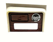 03 04 05 06 Cadillac Escalade Center Console Upper Woodgrain Bezel Bvlgari Clock