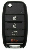 14 15 16 OEM Kia Sedan Flip Key Remote (4-BTN) FCC: NYODD4TX1306-TFL