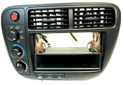 99 00 Honda Civic  Radio Bezel AC Heat Climate Temperature Control