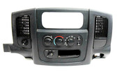 02 03 04 05 Dodge Ram Center Dash Bezel Climate Control  4x4 Switch