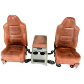 99 00 01 02 03 04 05 06 07 08 09 10 Ford King Ranch F250 Super Duty Front Seats