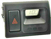 98 99 00 Honda Accord Hazard Light Switch Digital Clock Unit 3970A-A000