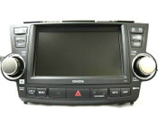 08 09 10 Toyota Highlander JBL Radio Navigation CD Player  E7016 Parts Only