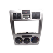 04 05 06 Hyundai Tiburon Radio Dash Bezel Climate Control Gray