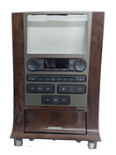 11 12 13 14 Lincoln Navigator Climate Control Radio Bezel Trim Woodgrain