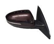11 12 13 Kia Optima Passenger Right Side View Mirror Power Turn Signal Red Wine