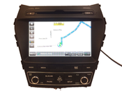 17 18 19  Hyundai Santa Fe  Navigation Bluelink HD Radio XM AM FM CD Player