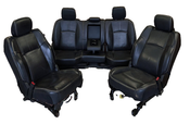 13-24 Ram 1500 2500 Laramie Limited Crew Cab Heated Leather Seat Front Rear