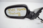 97 98 99 00 01 HONDA PRELUDE LEFT DRIVER SIDE MIRROR BLACK