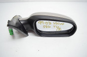 99 00 01 02 03 VOLVO S80 LEFT DRIVER SIDE VIEW MIRROR GOLD BLACK TRIM