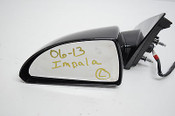 06 07 08 09 10 11 12 13 14 15 CHEVY IMPALA LEFT DRIVER SIDEVIEW MIRROR BLACK
