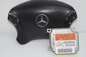 01 02 03 04 05 MERCEDES-BENZ C240  C320 LEFT DRIVER AIRBAG WITH MODULE