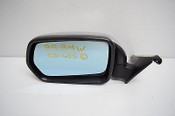 85 86 87 88 89 BMW 635CSI LEFT DRIVER MIRROR CHROME AND BLACK