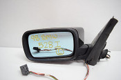 98 99 00 BMW 528I LEFT DRIVER SIDE MIRROR BLACK