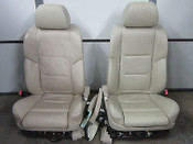 02 03 04 05 BMW 745I 745li TAN FRONT HEATED AUTOMATIC SEATS WITH SEAT BELTS