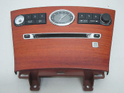 06 07 INFINITI M35 M45 CD PLAYER CONTROLS CLOCK WOODGRAIN