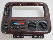99 00 CHRYSLER TOWN AND COUNTRY CLIMATE CONTROL DASH BEZEL