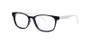  C2 Navy Blue / White Temples Front