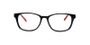 C1 Black / Red Temples Front