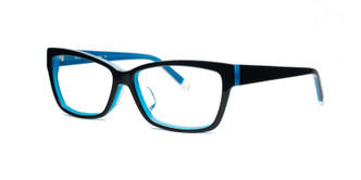 C2 Black / Teal Front