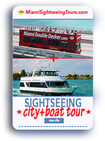 Miami Bus Tour + Miami Boat Tour