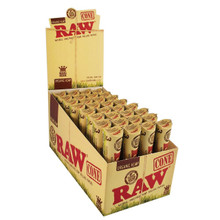 Raw Cones King Size Organic (32 packs | 3 cones per pack | 96 cones per box)