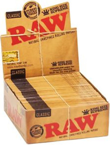 Raw Rolling Paper King Supreme (24ct Case)