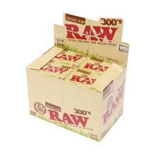 Raw 300's 1 1/4 Rolling Papers Organic (40ct)