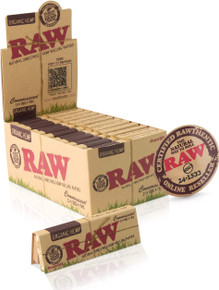 Raw Connoisseur 1 1/4 Rolling Paper (24ct)