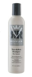 Roffler Thick & Rich Shampoo - Blue Formula - 10.1oz.