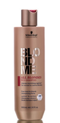 Schwarzkopf Blondme Rich Shampoo For Normal to Coarse Blondes 10.1oz