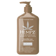 Hempz Vanilla Lux Herbal Body Moisturizer 17oz
