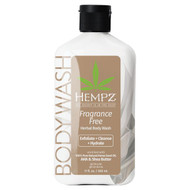 Hempz Fragrance Free Herbal Body Wash 17oz