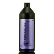 Matrix Total Results So Silver Color Depositing Purple Shampoo for Blonde and Silver Hair 33.8 oz
