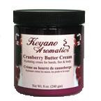 Keyano Aromatics Cranberry Butter Cream 8 oz.