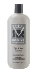 Roffler Thick & Rich Shampoo - Gold Formula - 33.8oz.