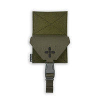 SLIM TEAR OFF MEDICAL POUCH - ABDOMINAL HANGER